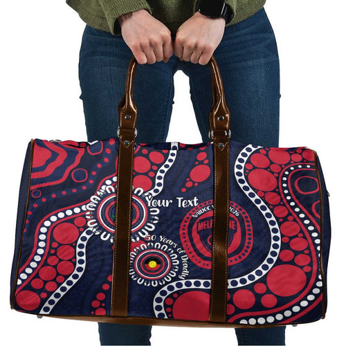 Melbourne NAIDOC Week 2026 Personalised Travel Bag 50 Years of Deadly Aboriginal Art