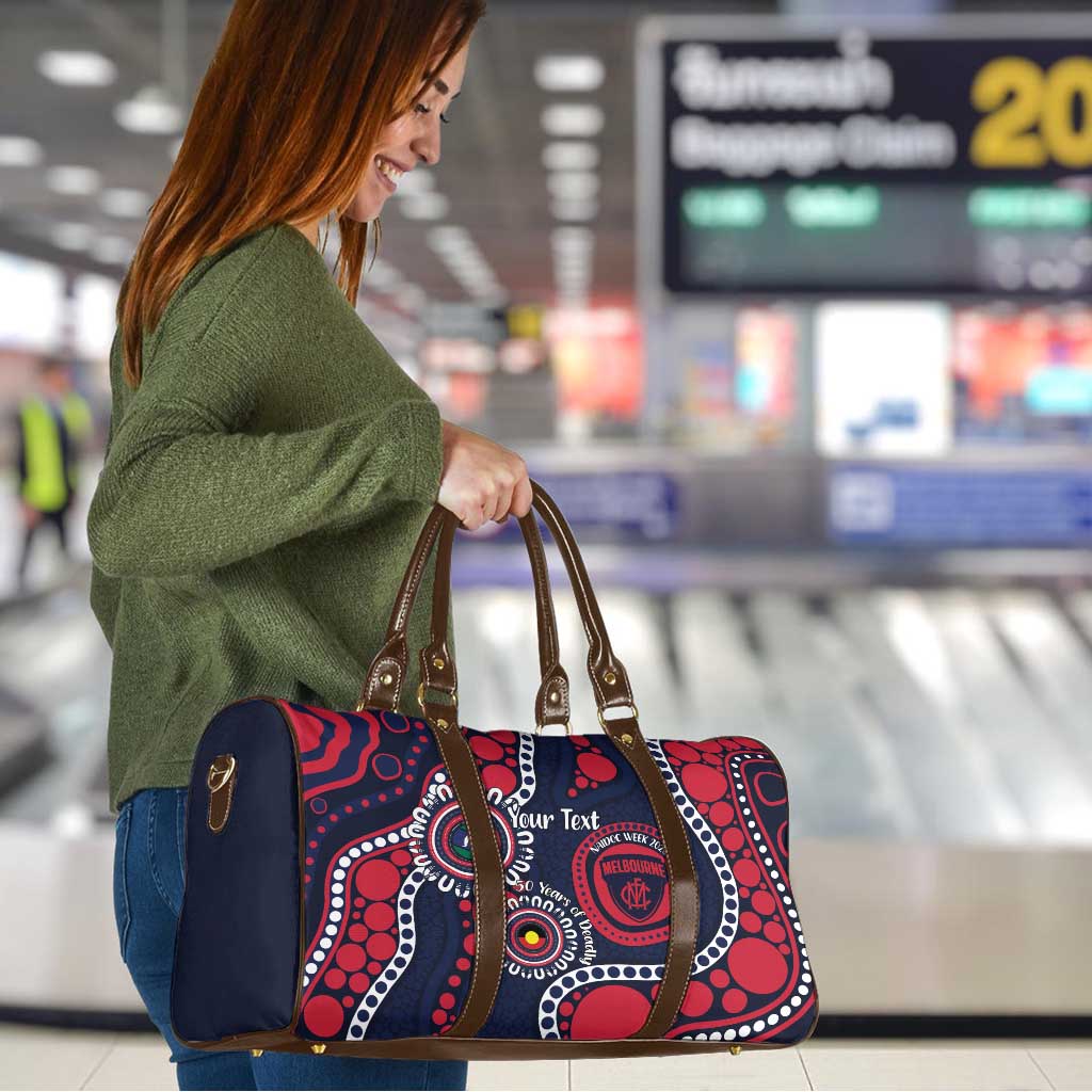 Melbourne NAIDOC Week 2026 Personalised Travel Bag 50 Years of Deadly Aboriginal Art
