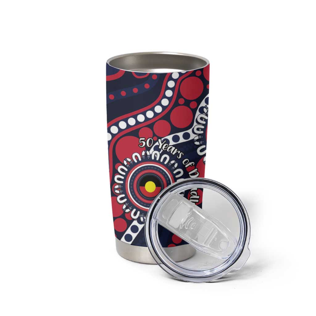 Melbourne NAIDOC Week 2026 Personalised Tumbler Cup 50 Years of Deadly Aboriginal Art