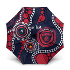 Melbourne NAIDOC Week 2026 Personalised Umbrella 50 Years of Deadly Aboriginal Art
