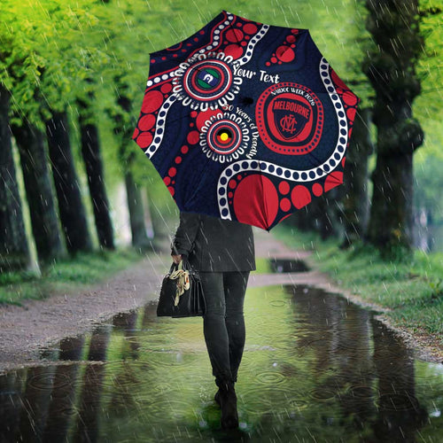 Melbourne NAIDOC Week 2026 Personalised Umbrella 50 Years of Deadly Aboriginal Art