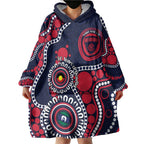 Melbourne NAIDOC Week 2026 Personalised Wearable Blanket Hoodie 50 Years of Deadly Aboriginal Art
