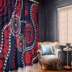 Melbourne NAIDOC Week 2026 Personalised Window Curtain 50 Years of Deadly Aboriginal Art