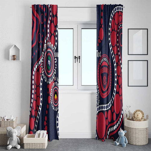 Melbourne NAIDOC Week 2026 Personalised Window Curtain 50 Years of Deadly Aboriginal Art
