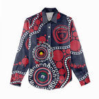 Melbourne NAIDOC Week 2026 Personalised Women Casual Shirt 50 Years of Deadly Aboriginal Art