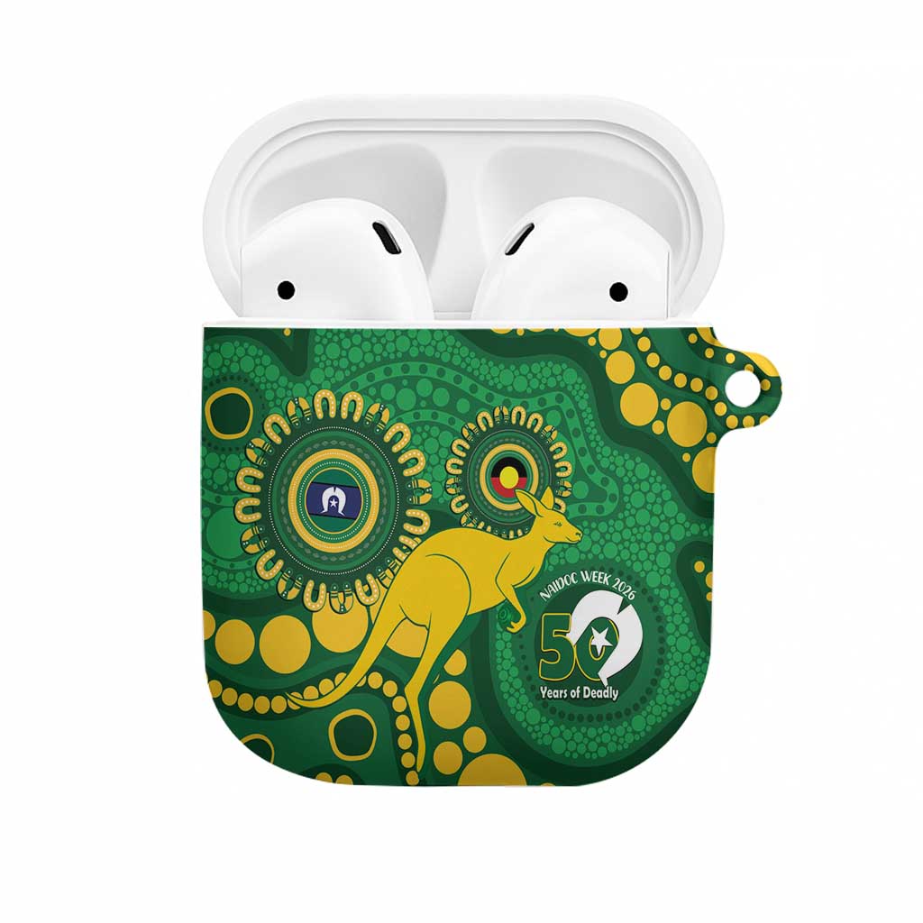 Bowls Australia NAIDOC Week 2026 AirPods Case 50 Years Deadly Kangaroo Indigenous Art