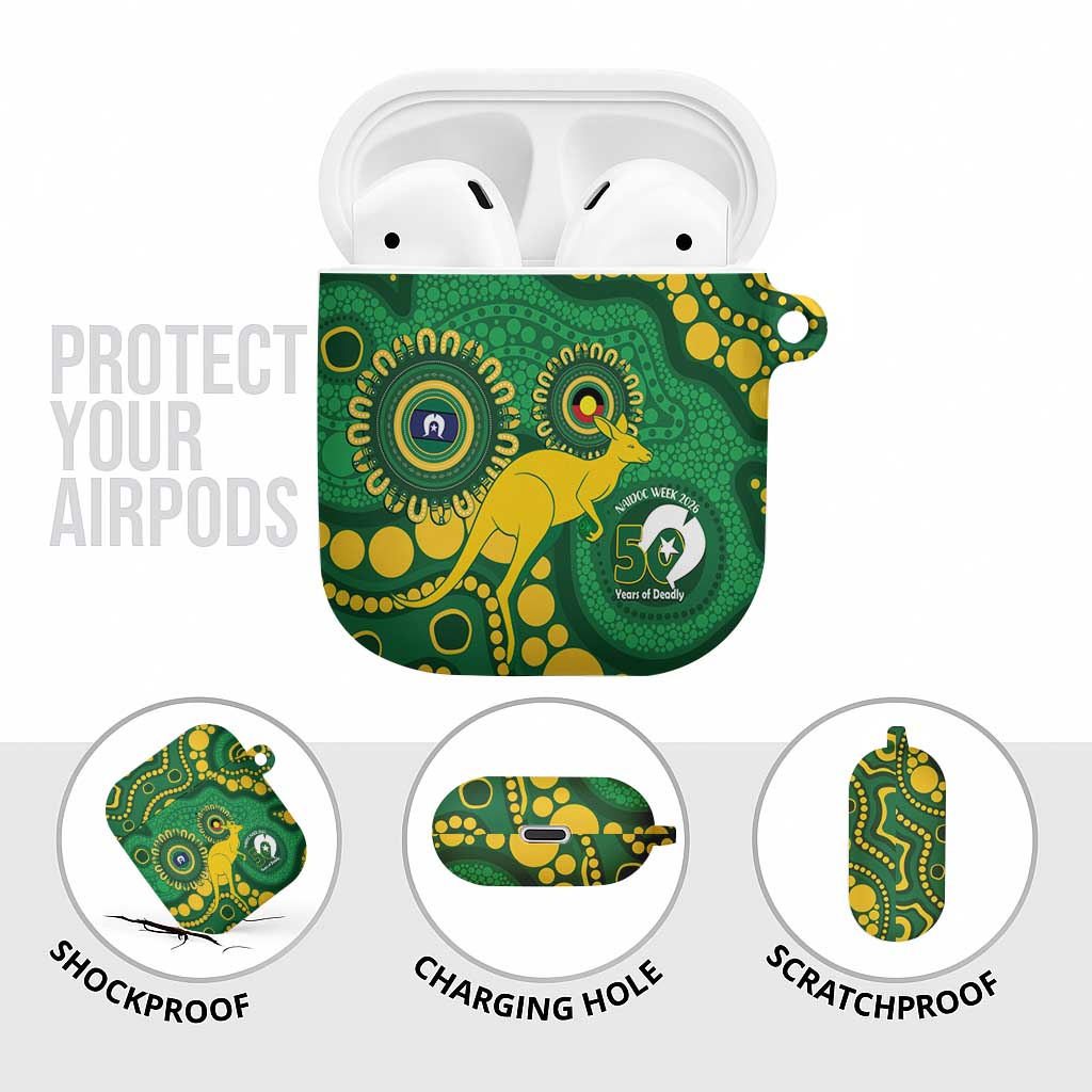 Bowls Australia NAIDOC Week 2026 AirPods Case 50 Years Deadly Kangaroo Indigenous Art