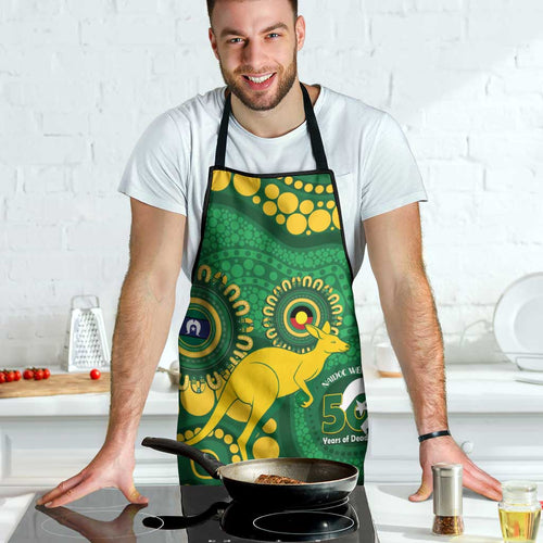 Bowls Australia NAIDOC Week 2026 Apron 50 Years Deadly Kangaroo Indigenous Art