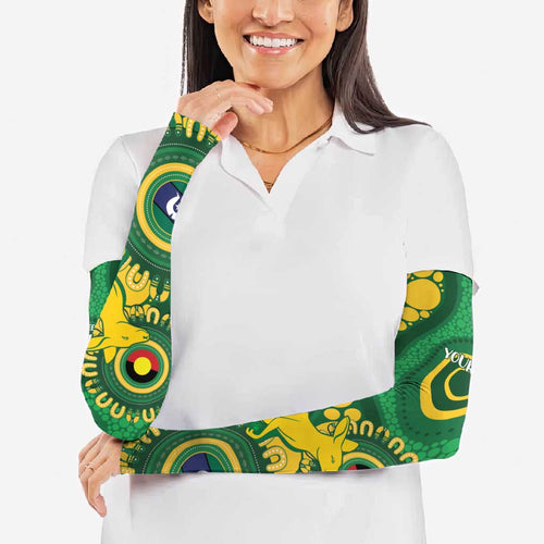 Bowls Australia NAIDOC Week 2026 Personalised Arm Sleeves 50 Years Deadly Kangaroo Indigenous Art