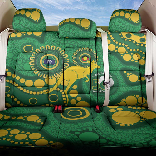 Bowls Australia NAIDOC Week 2026 Back Car Seat Cover 50 Years Deadly Kangaroo Indigenous Art