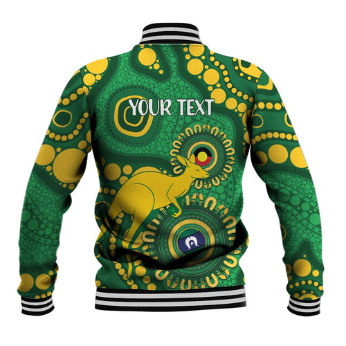 Bowls Australia NAIDOC Week 2026 Personalised Baseball Jacket 50 Years Deadly Kangaroo Indigenous Art