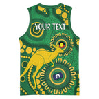 Bowls Australia NAIDOC Week 2026 Personalised Basketball Jersey 50 Years Deadly Kangaroo Indigenous Art