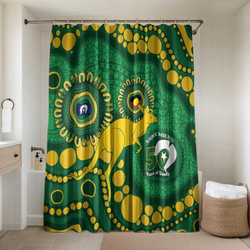 Bowls Australia NAIDOC Week 2026 Bathroom Set 50 Years Deadly Kangaroo Indigenous Art
