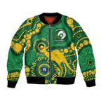 Bowls Australia NAIDOC Week 2026 Personalised Bomber Jacket 50 Years Deadly Kangaroo Indigenous Art