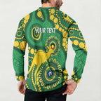 Bowls Australia NAIDOC Week 2026 Personalised Button Sweatshirt 50 Years Deadly Kangaroo Indigenous Art