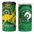 Bowls Australia NAIDOC Week 2026 Personalised 4 in 1 Can Cooler Tumbler 50 Years Deadly Kangaroo Indigenous Art