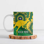 Bowls Australia NAIDOC Week 2026 Personalised Ceramic Mug 50 Years Deadly Kangaroo Indigenous Art