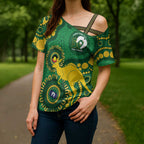 Bowls Australia NAIDOC Week 2026 Personalised Cross Shoulder Shirt 50 Years Deadly Kangaroo Indigenous Art