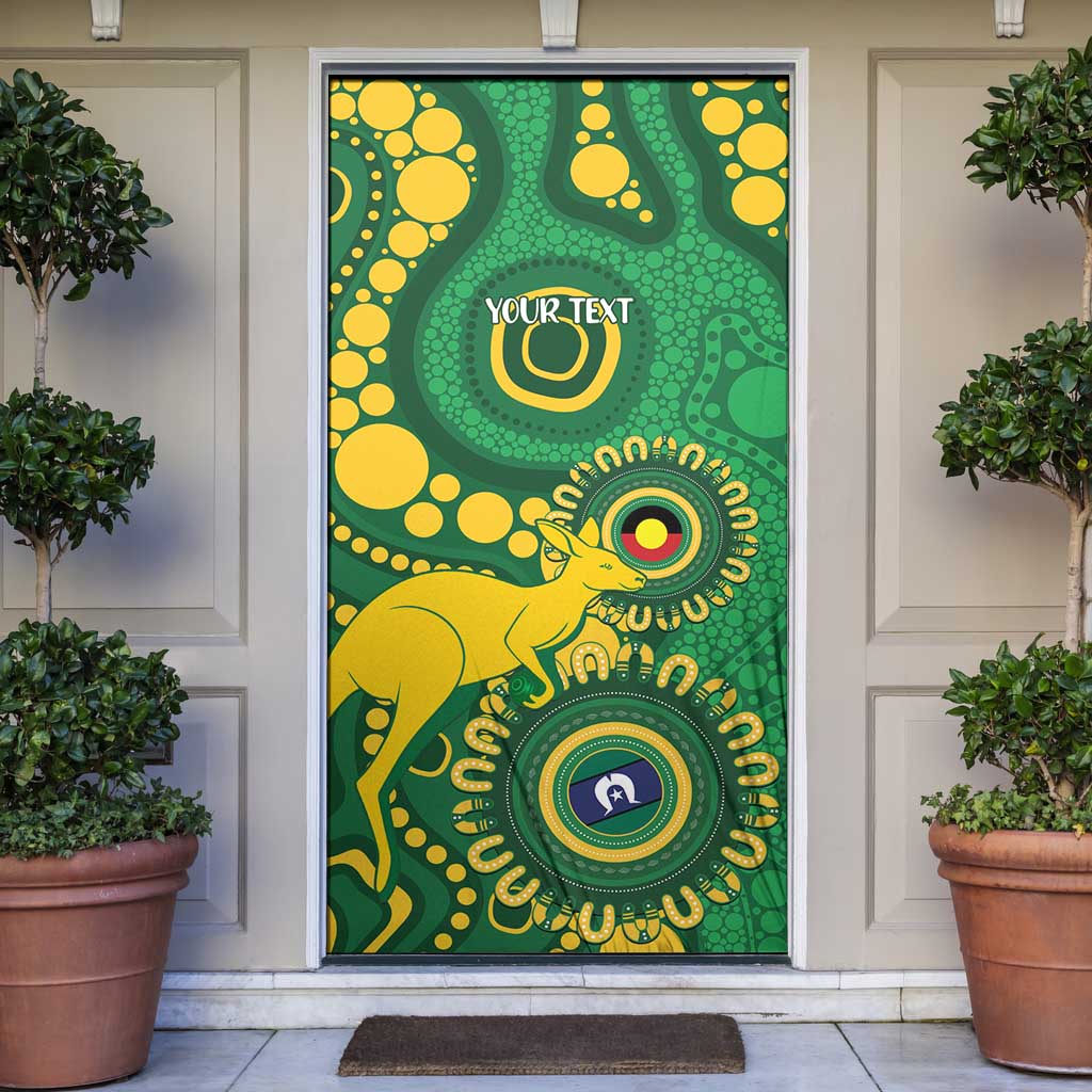 Bowls Australia NAIDOC Week 2026 Personalised Door Cover 50 Years Deadly Kangaroo Indigenous Art