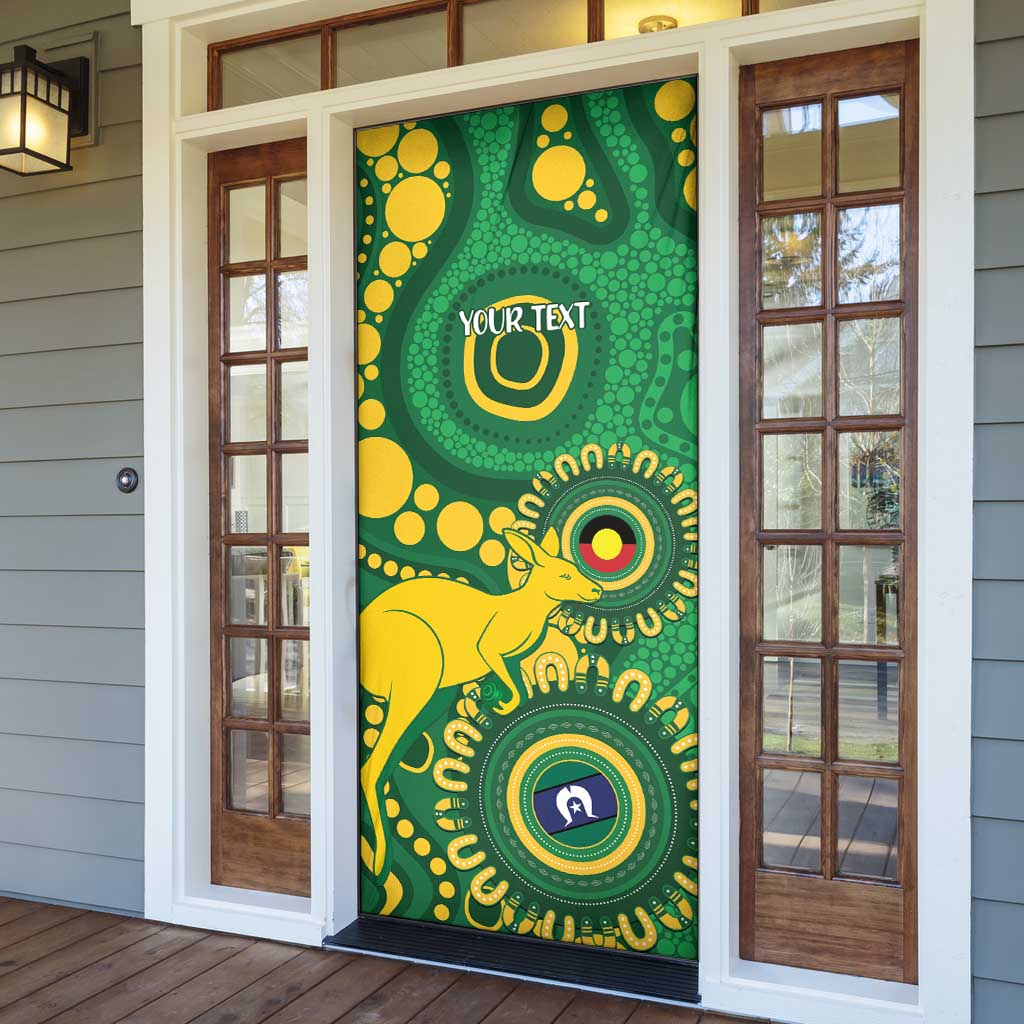 Bowls Australia NAIDOC Week 2026 Personalised Door Cover 50 Years Deadly Kangaroo Indigenous Art