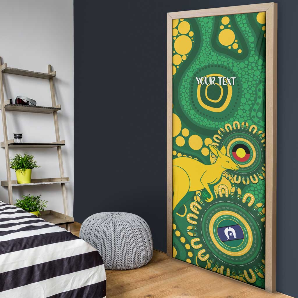 Bowls Australia NAIDOC Week 2026 Personalised Door Cover 50 Years Deadly Kangaroo Indigenous Art