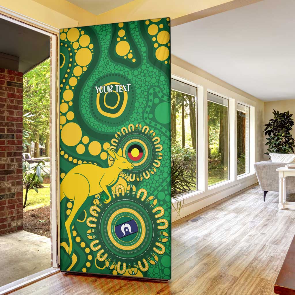 Bowls Australia NAIDOC Week 2026 Personalised Door Cover 50 Years Deadly Kangaroo Indigenous Art