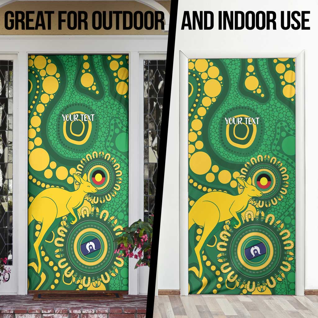 Bowls Australia NAIDOC Week 2026 Personalised Door Cover 50 Years Deadly Kangaroo Indigenous Art