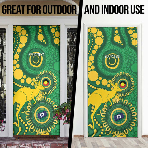 Bowls Australia NAIDOC Week 2026 Personalised Door Cover 50 Years Deadly Kangaroo Indigenous Art