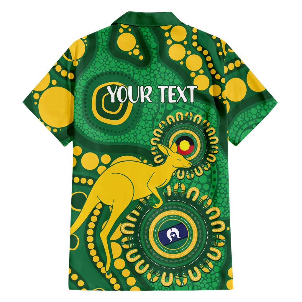 Bowls Australia NAIDOC Week 2026 Personalised Family Matching Tank Maxi Dress and Hawaiian Shirt 50 Years Deadly Kangaroo Indigenous Art