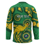 Bowls Australia NAIDOC Week 2026 Personalised Hockey Jersey 50 Years Deadly Kangaroo Indigenous Art
