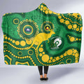 Bowls Australia NAIDOC Week 2026 Hooded Blanket 50 Years Deadly Kangaroo Indigenous Art