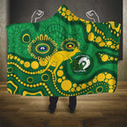 Bowls Australia NAIDOC Week 2026 Hooded Blanket 50 Years Deadly Kangaroo Indigenous Art