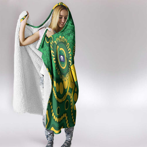 Bowls Australia NAIDOC Week 2026 Hooded Blanket 50 Years Deadly Kangaroo Indigenous Art