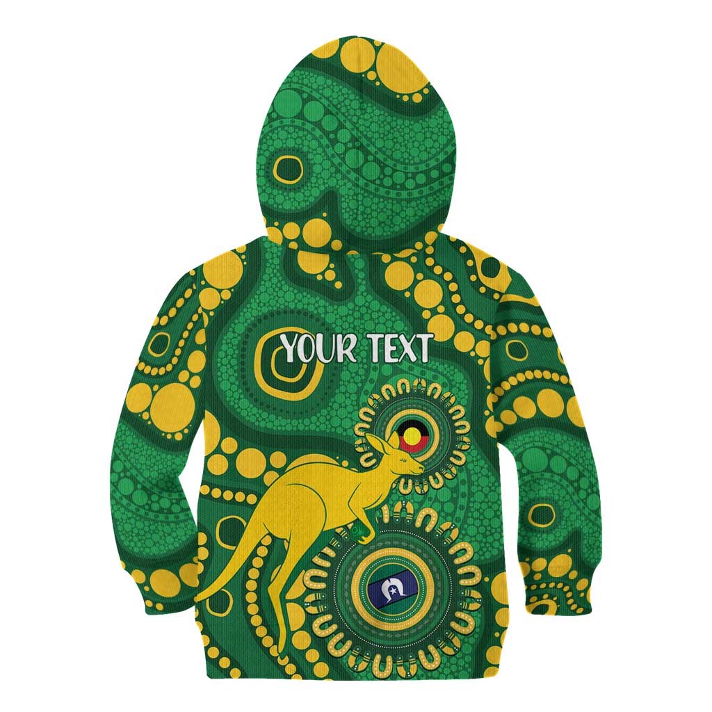 Bowls Australia NAIDOC Week 2026 Personalised Kid Hoodie 50 Years Deadly Kangaroo Indigenous Art