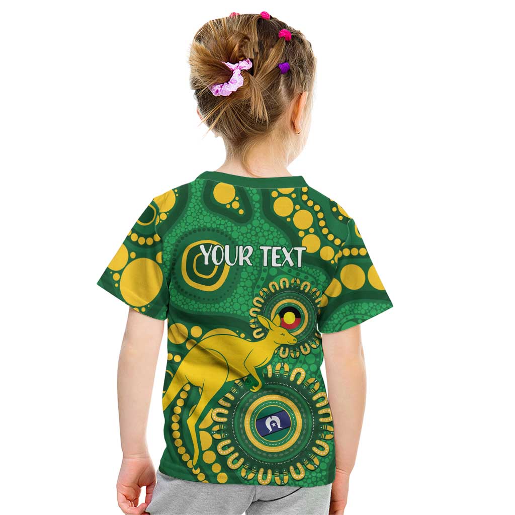 Bowls Australia NAIDOC Week 2026 Personalised Kid T Shirt 50 Years Deadly Kangaroo Indigenous Art