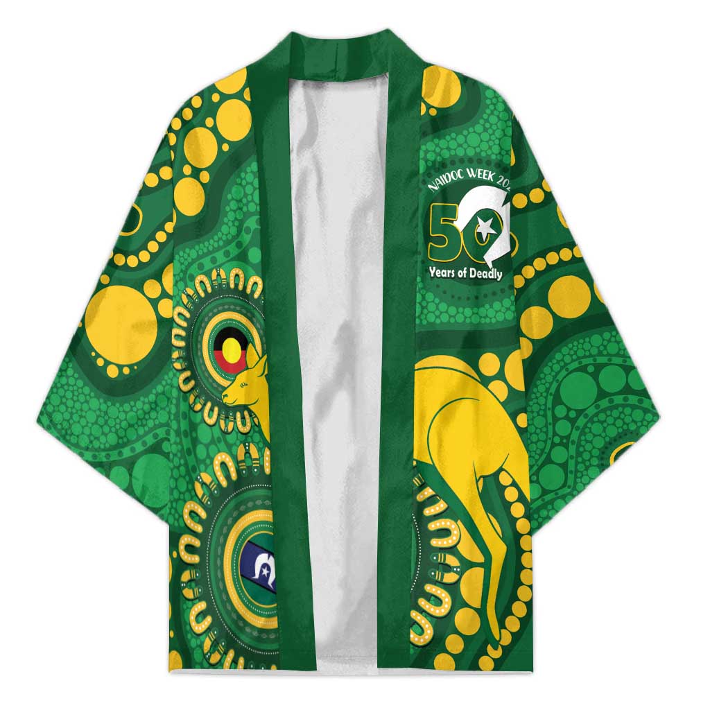 Bowls Australia NAIDOC Week 2026 Personalised Kimono 50 Years Deadly Kangaroo Indigenous Art