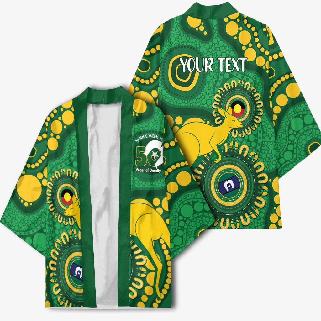 Bowls Australia NAIDOC Week 2026 Personalised Kimono 50 Years Deadly Kangaroo Indigenous Art