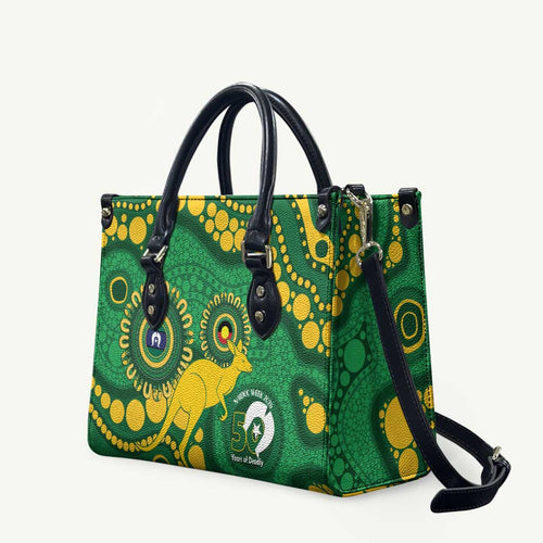 Bowls Australia NAIDOC Week 2026 Leather Bag 50 Years Deadly Kangaroo Indigenous Art