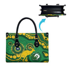 Bowls Australia NAIDOC Week 2026 Leather Bag 50 Years Deadly Kangaroo Indigenous Art