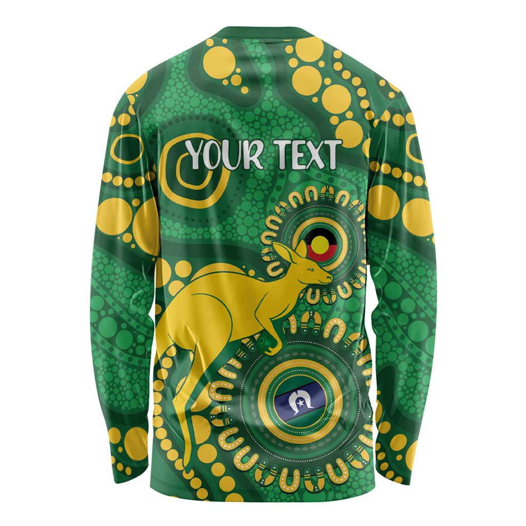Bowls Australia NAIDOC Week 2026 Personalised Long Sleeve Shirt 50 Years Deadly Kangaroo Indigenous Art