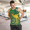 Bowls Australia NAIDOC Week 2026 Personalised Men Tank Top 50 Years Deadly Kangaroo Indigenous Art