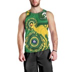 Bowls Australia NAIDOC Week 2026 Personalised Men Tank Top 50 Years Deadly Kangaroo Indigenous Art