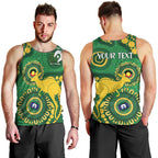 Bowls Australia NAIDOC Week 2026 Personalised Men Tank Top 50 Years Deadly Kangaroo Indigenous Art