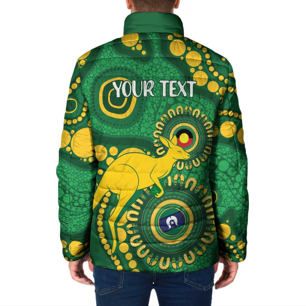 Bowls Australia NAIDOC Week 2026 Personalised Padded Jacket 50 Years Deadly Kangaroo Indigenous Art