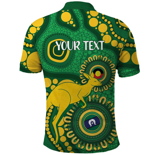 Bowls Australia NAIDOC Week 2026 Personalised Polo Shirt 50 Years Deadly Kangaroo Indigenous Art