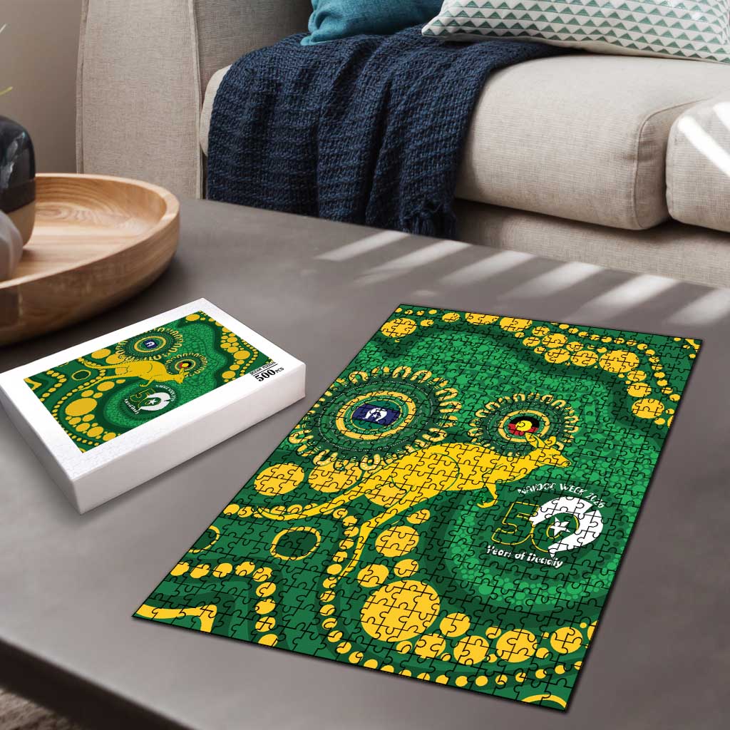 Bowls Australia NAIDOC Week 2026 Puzzle 50 Years Deadly Kangaroo Indigenous Art