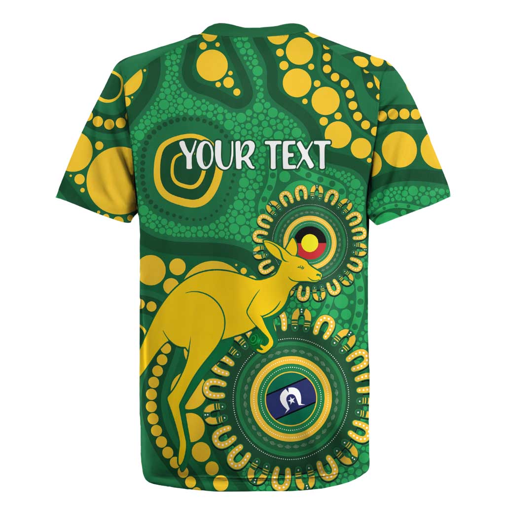 Bowls Australia NAIDOC Week 2026 Personalised Rugby Jersey 50 Years Deadly Kangaroo Indigenous Art
