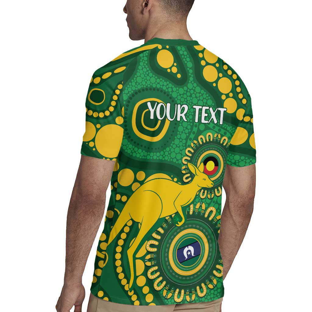 Bowls Australia NAIDOC Week 2026 Personalised Rugby Jersey 50 Years Deadly Kangaroo Indigenous Art