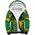 Bowls Australia NAIDOC Week 2026 Personalised Sherpa Hoodie 50 Years Deadly Kangaroo Indigenous Art