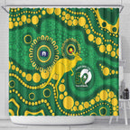 Bowls Australia NAIDOC Week 2026 Shower Curtain 50 Years Deadly Kangaroo Indigenous Art